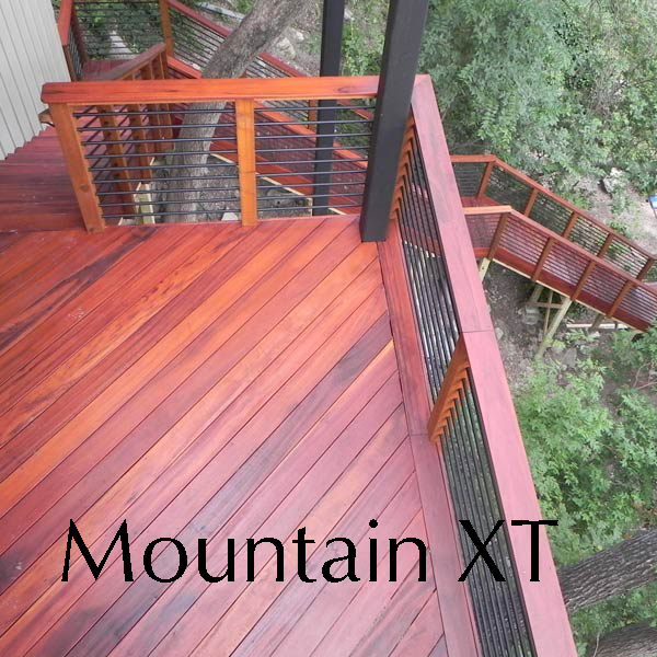Mountain XT Clear 00 is the best deck stain